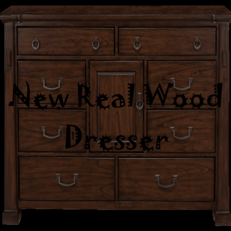 100 real wood dresser