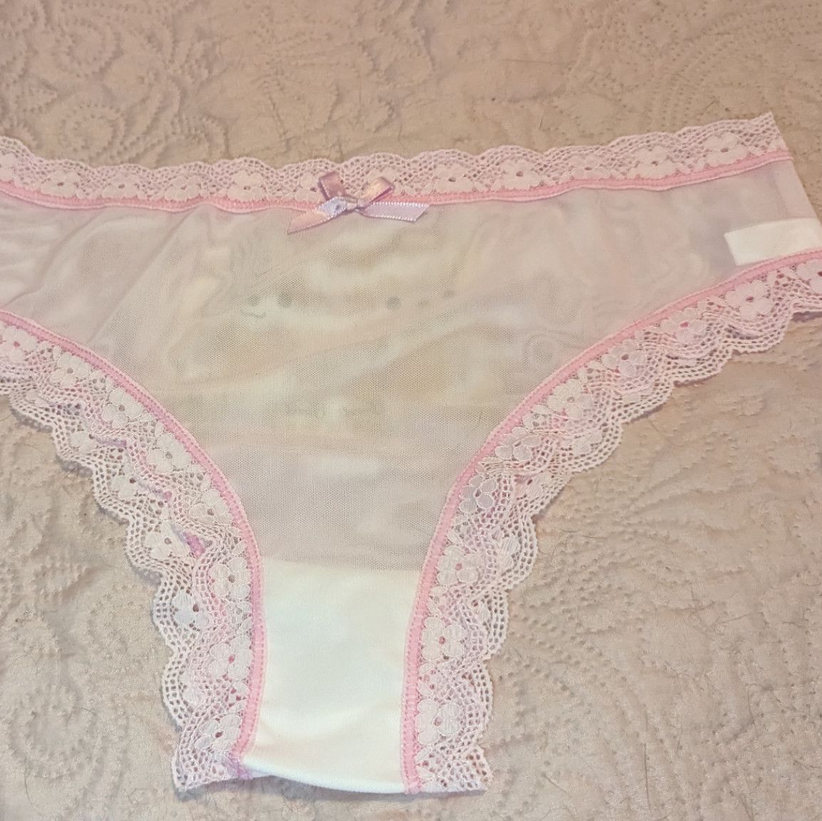 Ddlg pink bear panties