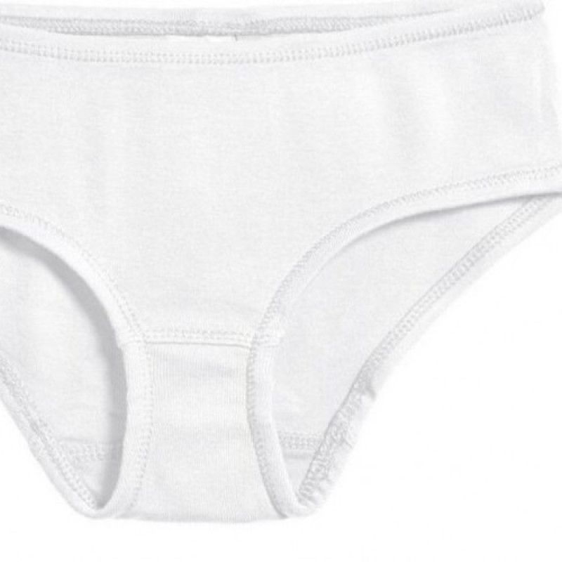 Dirty Plain white cotton Panties