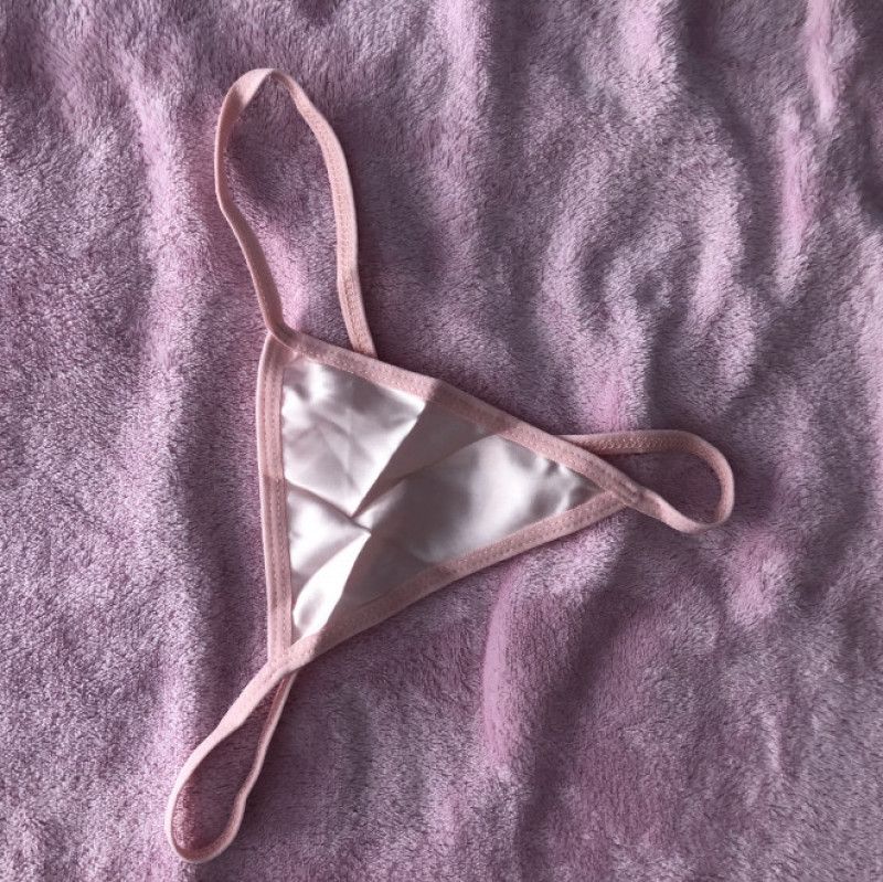 Melissa satin G string