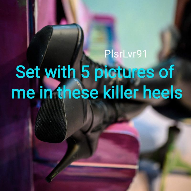 5 pics with killer heels