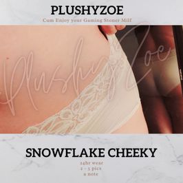 Snowflake White Cheeky