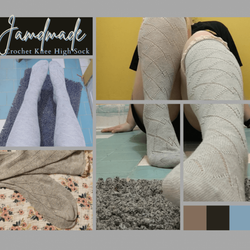 Handmade Crochet Knee high