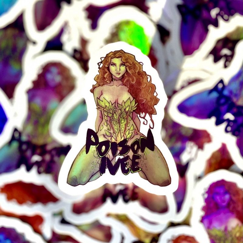 Holographic Front Ivee Sticker