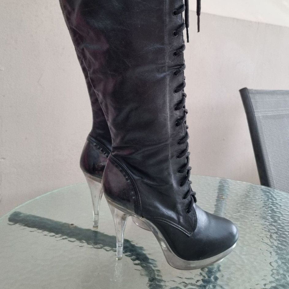 Buy Me Acrylic Boots