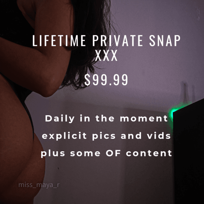 Lifetime Private Snap XXX