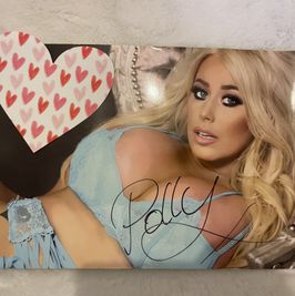 Large signed photo