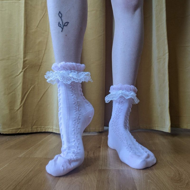 Used Socks with Frills