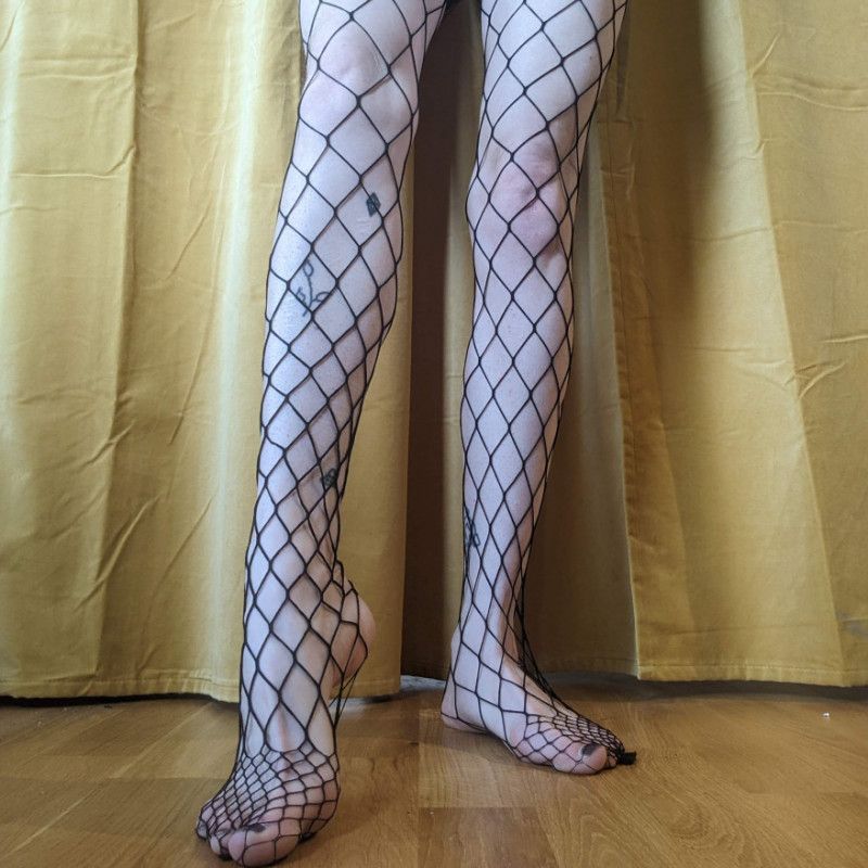 Used Fishnet Stockings