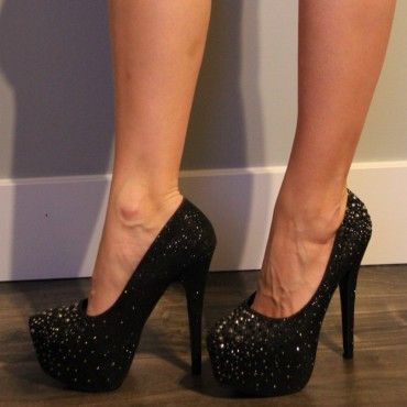 Blinged Vegas Pumps