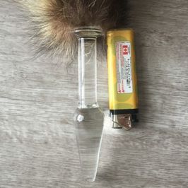 Extra Long Glass Tail Plug