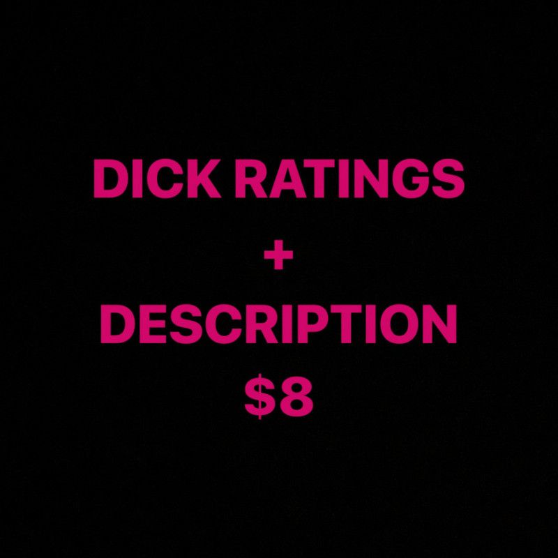 Dick Rating and Description