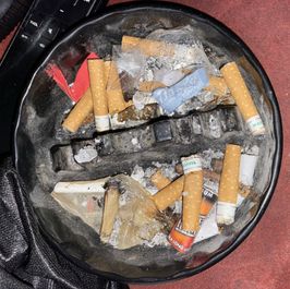 Ashtray Contents