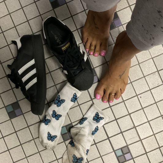 Gym Shoes and Socks