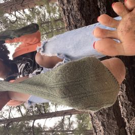 Stinky Green Hiking Socks