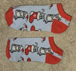 Christmas Cat Socks