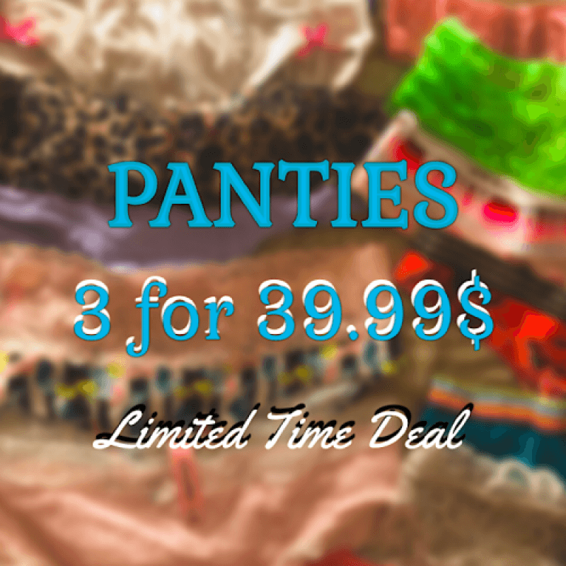 3 PANTIES BUNDLE