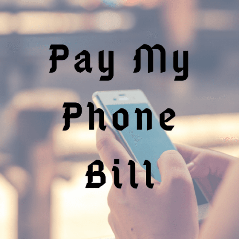 Adopt A Bill: Phone Bill