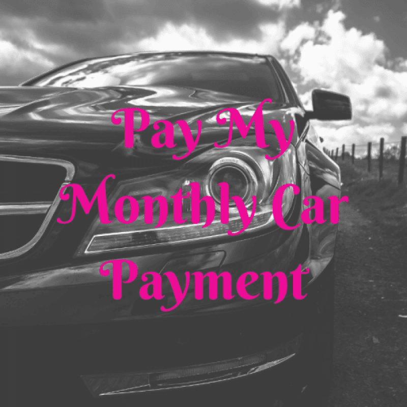 Adopt A Bill: Car Payment