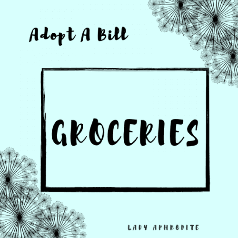 Adopt A Bill: Groceries