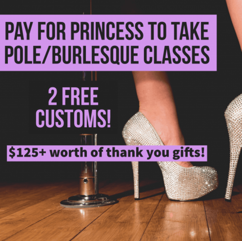 Pay for Pole or Burlesque Classes