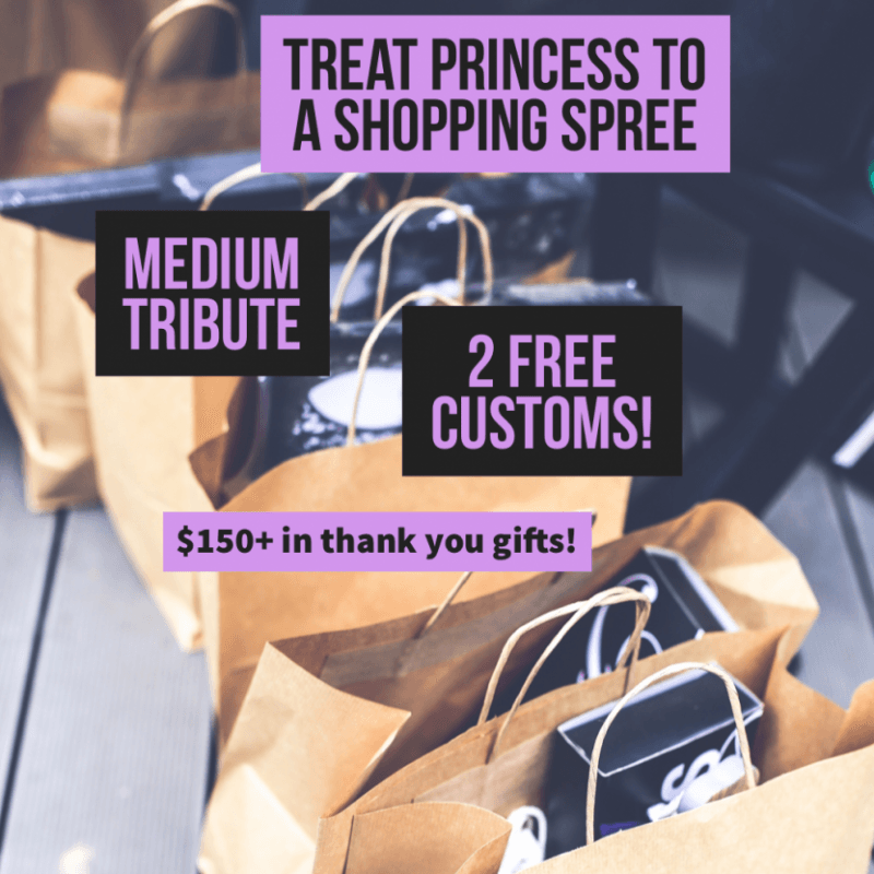 Treat Princess to a Shopping Spree M