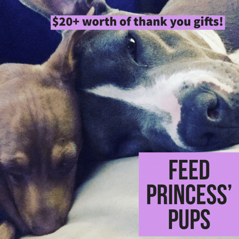 Feed the Princess Pups