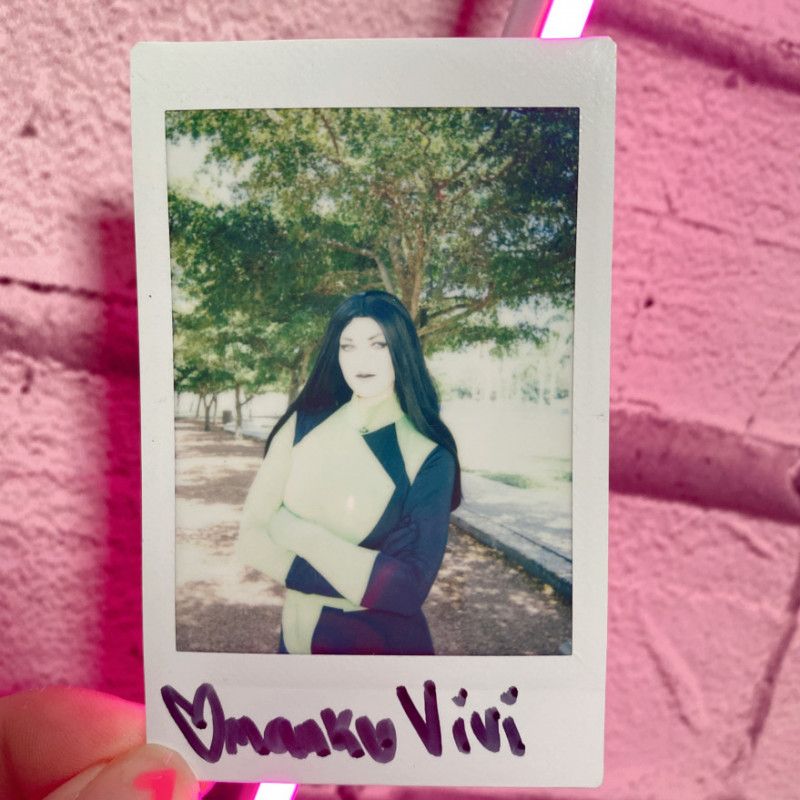 Shego Pose at the Park Polaroid