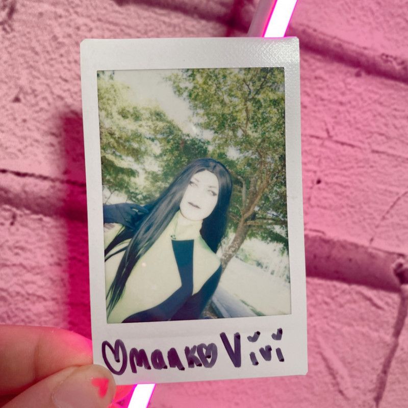 Shego Up Close Polaroid