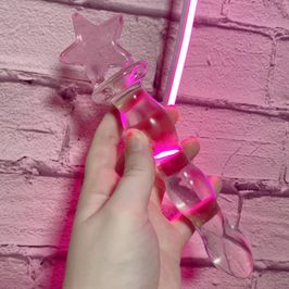 Be My Star Slut Glass Dildo