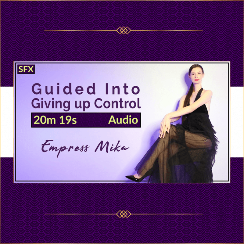 Guided into Giving Up Control Audio MP3