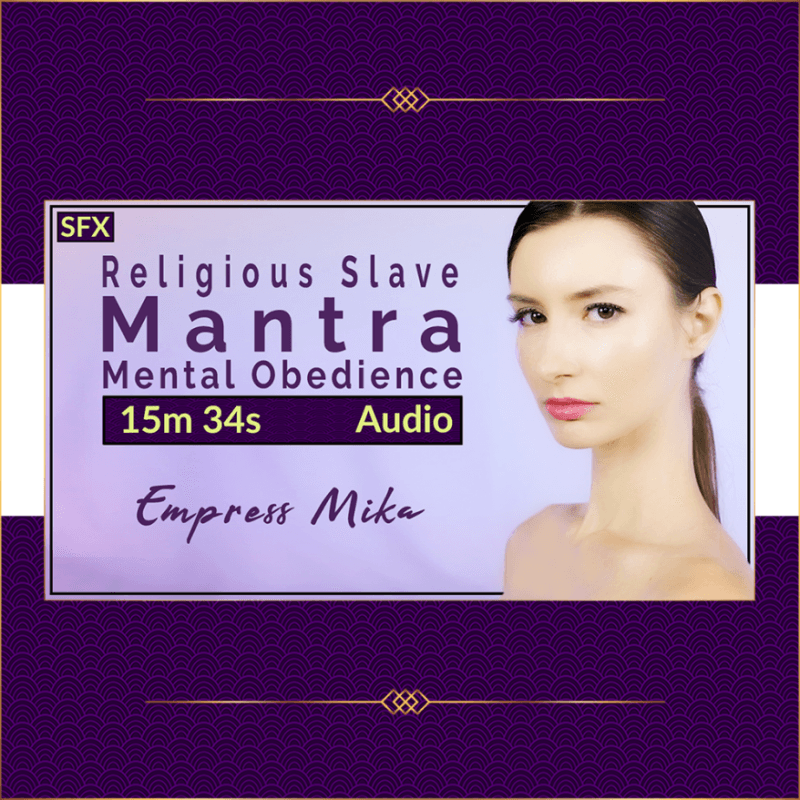 Religious Slave Mantra Mental Obedience