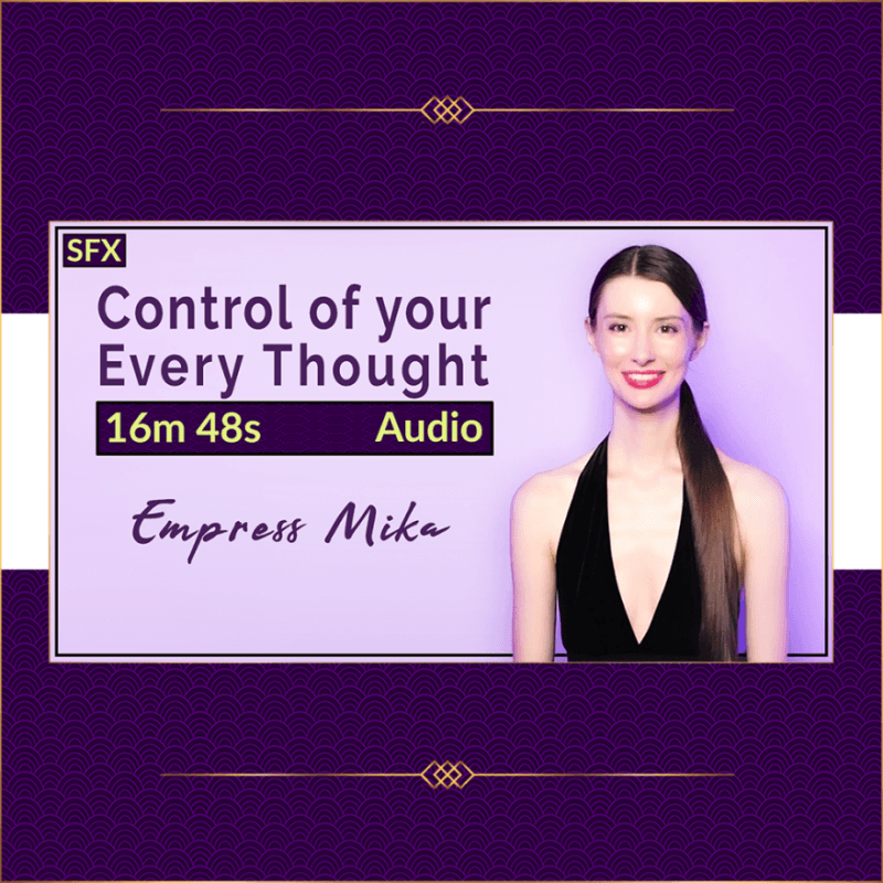 Control of your Every Thought Audio MP3