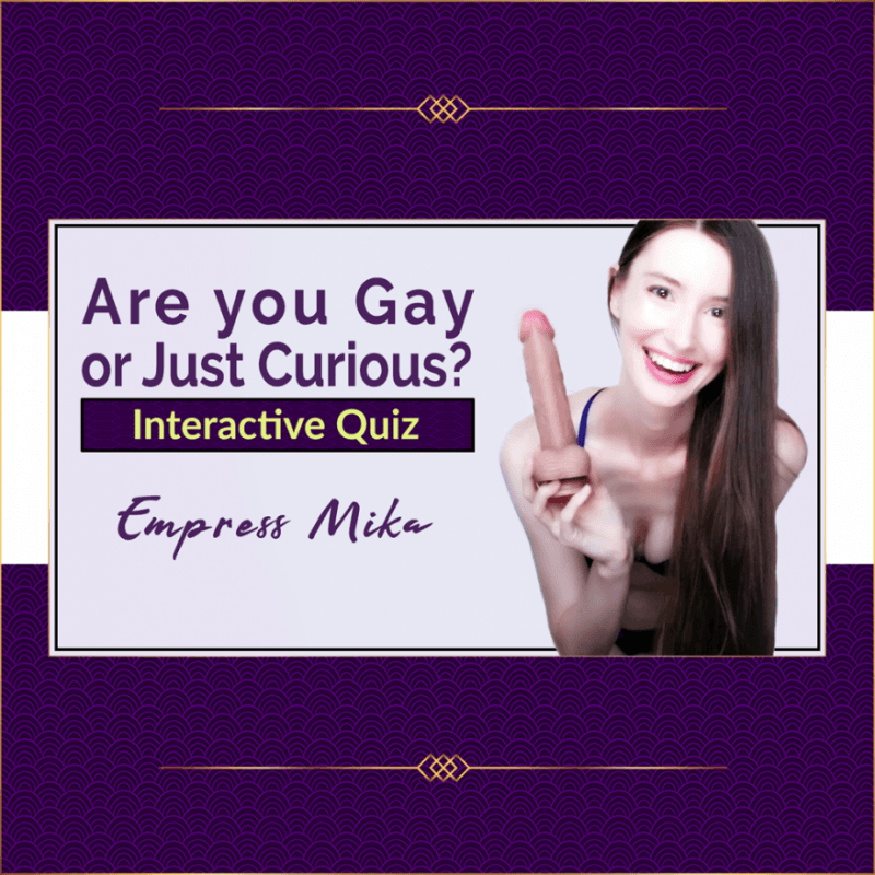 Are you Gay or Curious Interactive Quiz