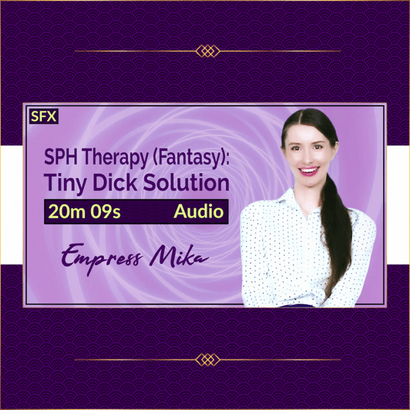 SPH Therapy: Tiny Dick Solution Audio