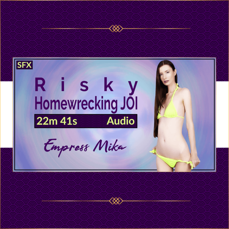 Risky Homewrecking JOI Audio MP3