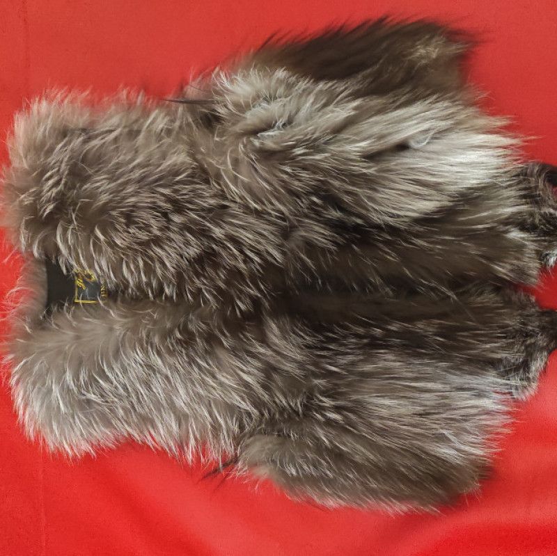 fox fur vest