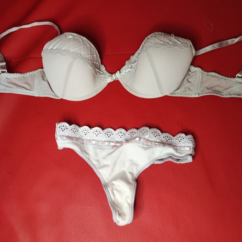 My old dirty bra and panties set