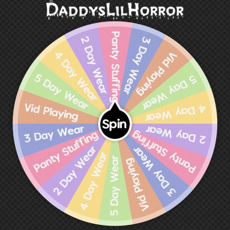 Panty Spin The Wheel Game