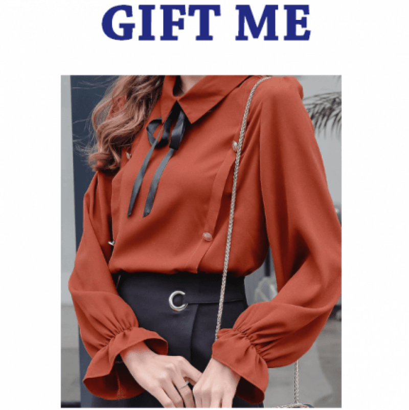 Giftme: Orange blouse