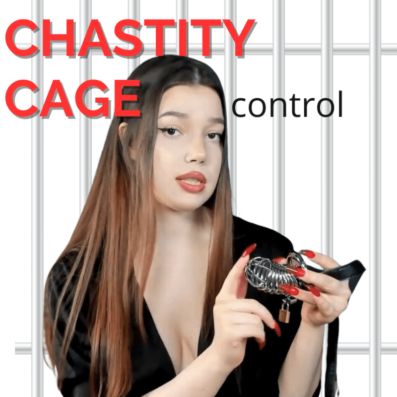 Chastity cage control