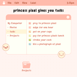 pixel gives you tasks