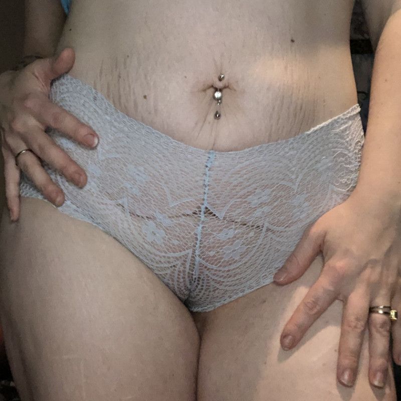 Pastel Blue Lace BoyShorts