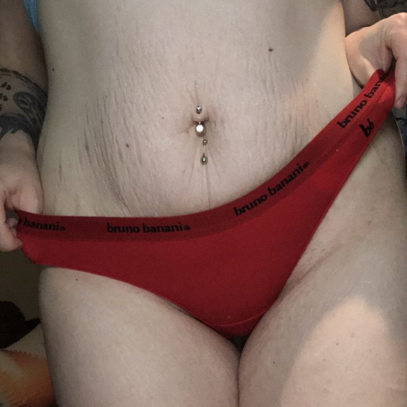 Cute Tight Red Bikini Thong