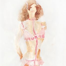 Lingerie self portrait 9