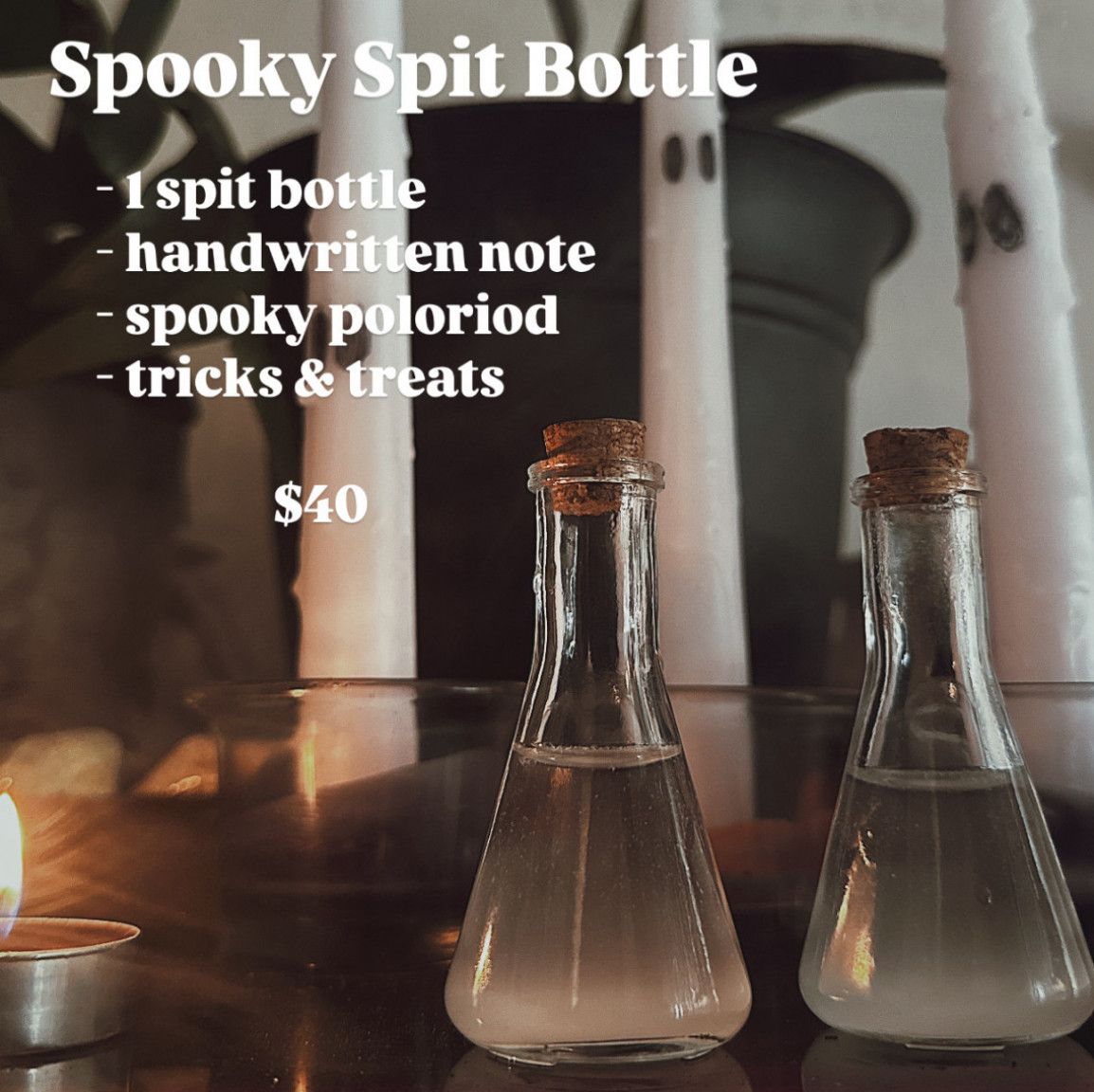 SPOOKY SPIT BOTTLE