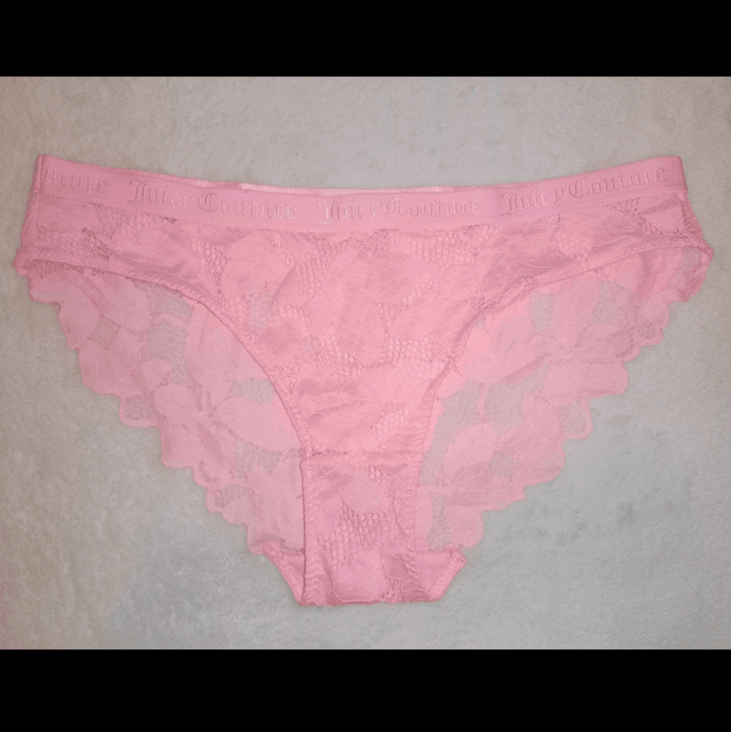 12hr Worn Pink Lace Panties