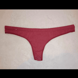 12hr Worn Dark Red Gstring