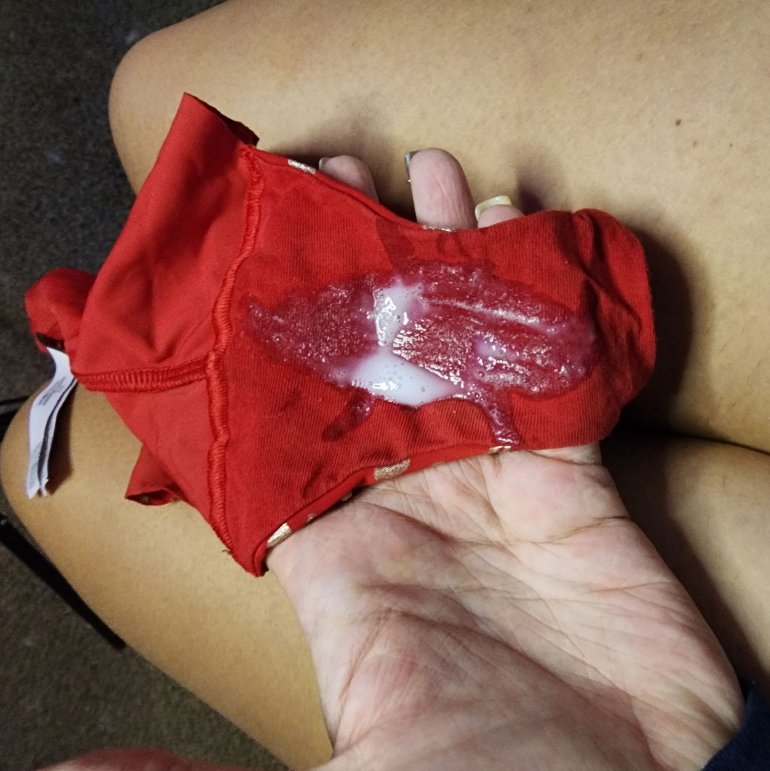 Cum slut panties