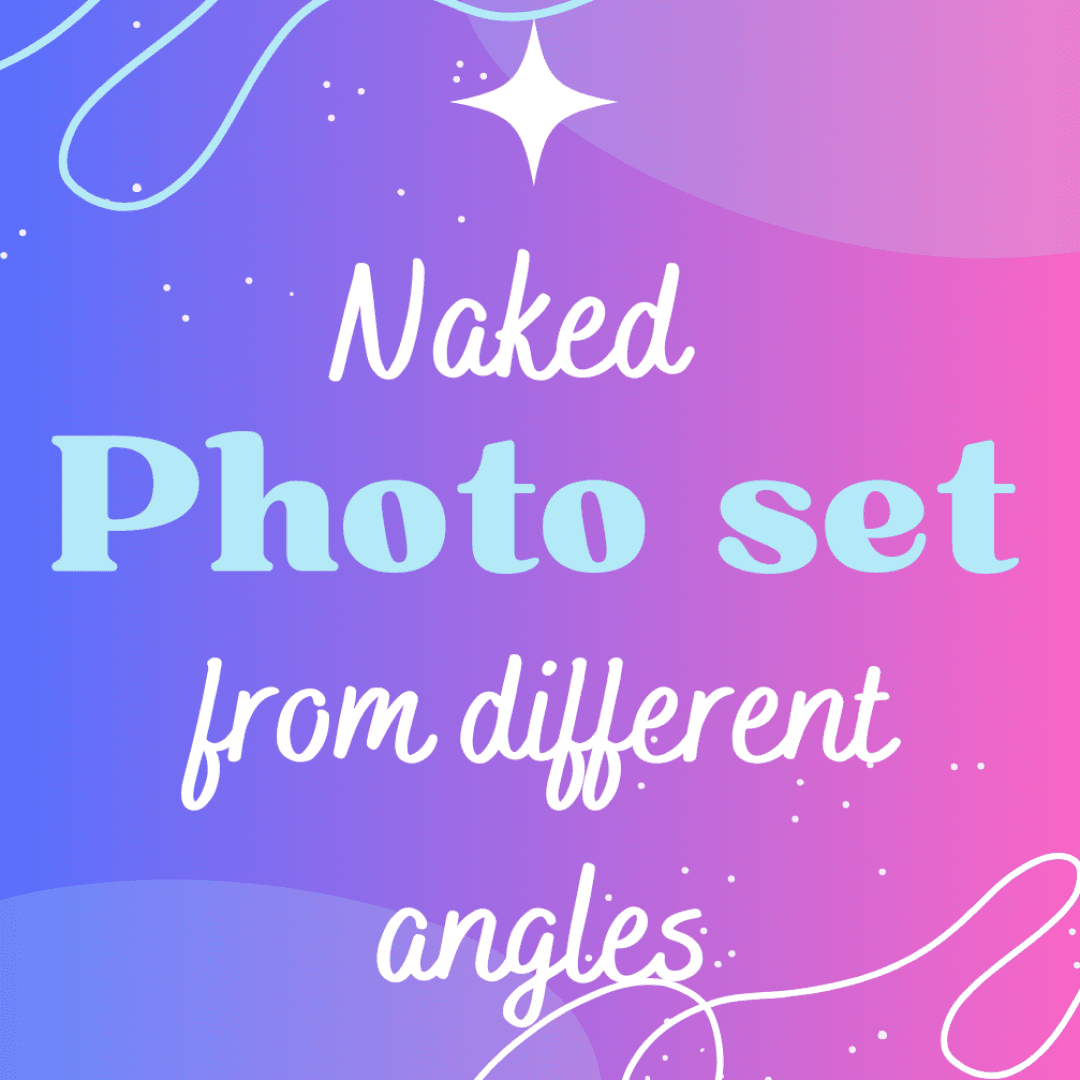 Naked photo set in different positions